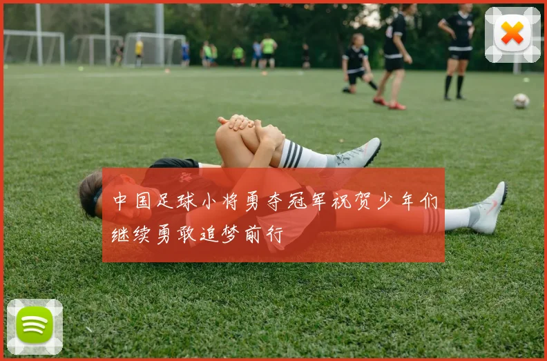 中国足球小将勇夺冠军祝贺少年们继续勇敢追梦前行